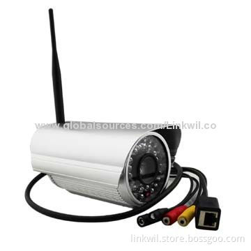 CCTV Water-resistant Camera with IR, Onvif Compliant and Supports Two-way Audio